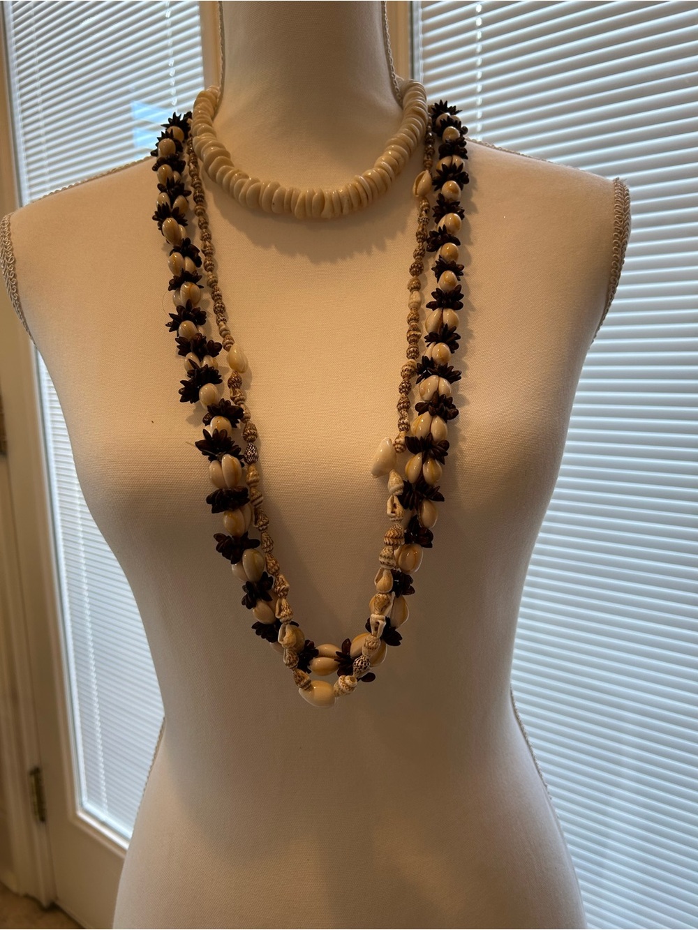 Set of three Shell Necklaces